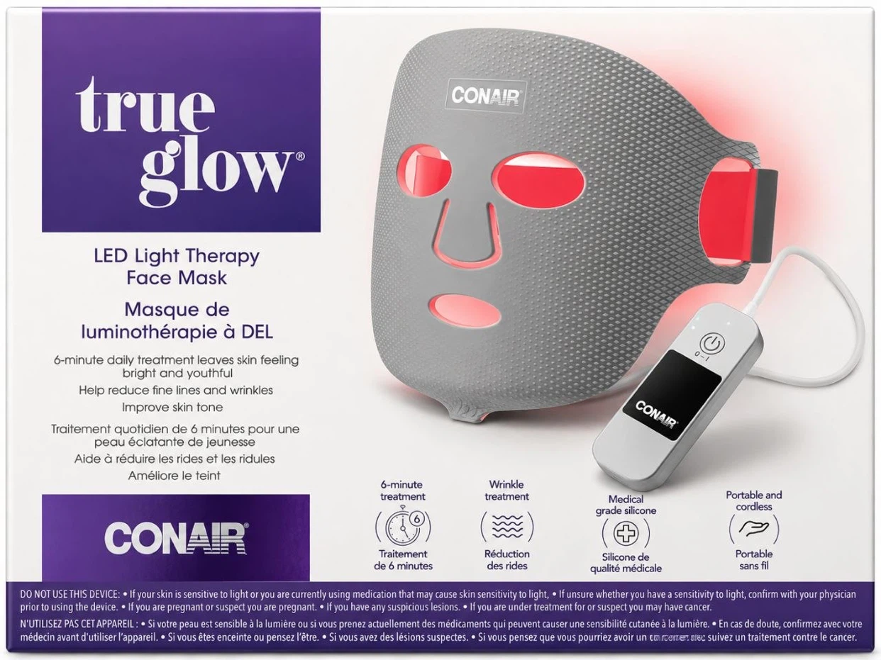 Conair True Glow LED Light Therapy Face Mask - photo 2