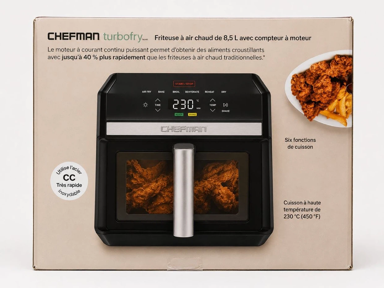 Chefman Turbofry 8.5L Air Fryer - photo 2