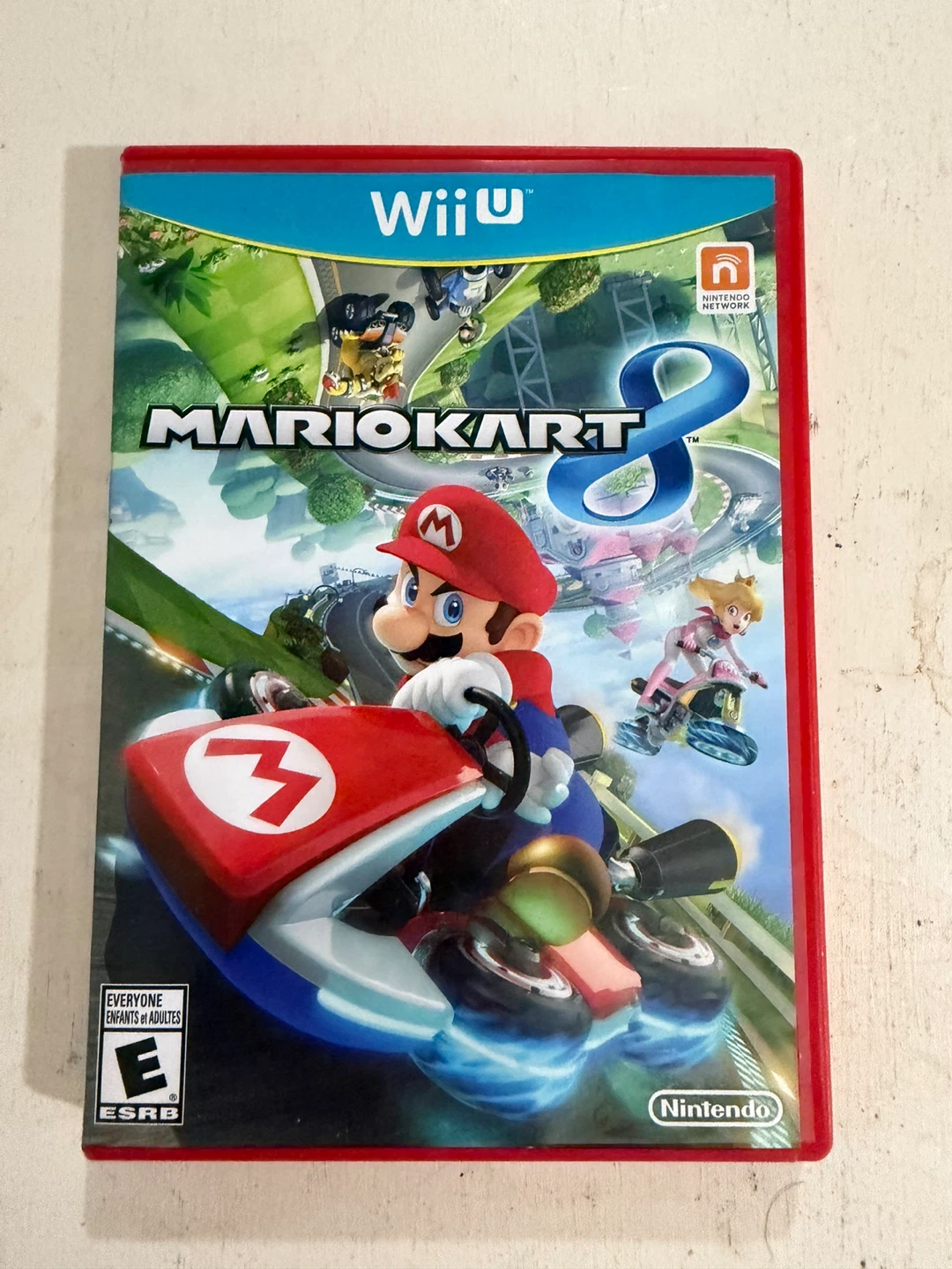 Mario Kart 8 Nintendo Wii U Complete in Box CIB