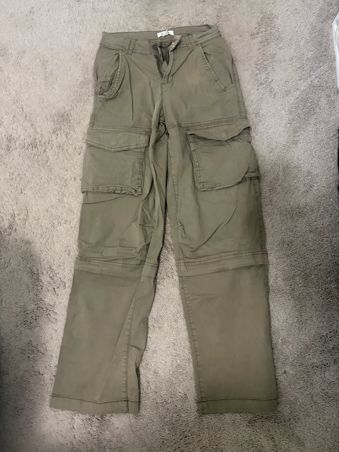 Green Cargo Pants