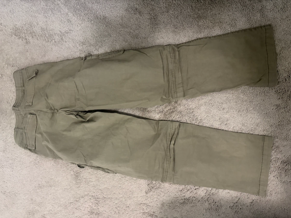Green Cargo Pants - photo 2