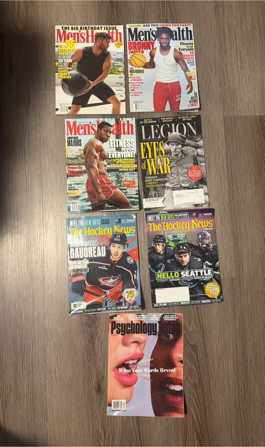 Magazine Bundle – Sports, Health, History, Mind ($5 Total!)
