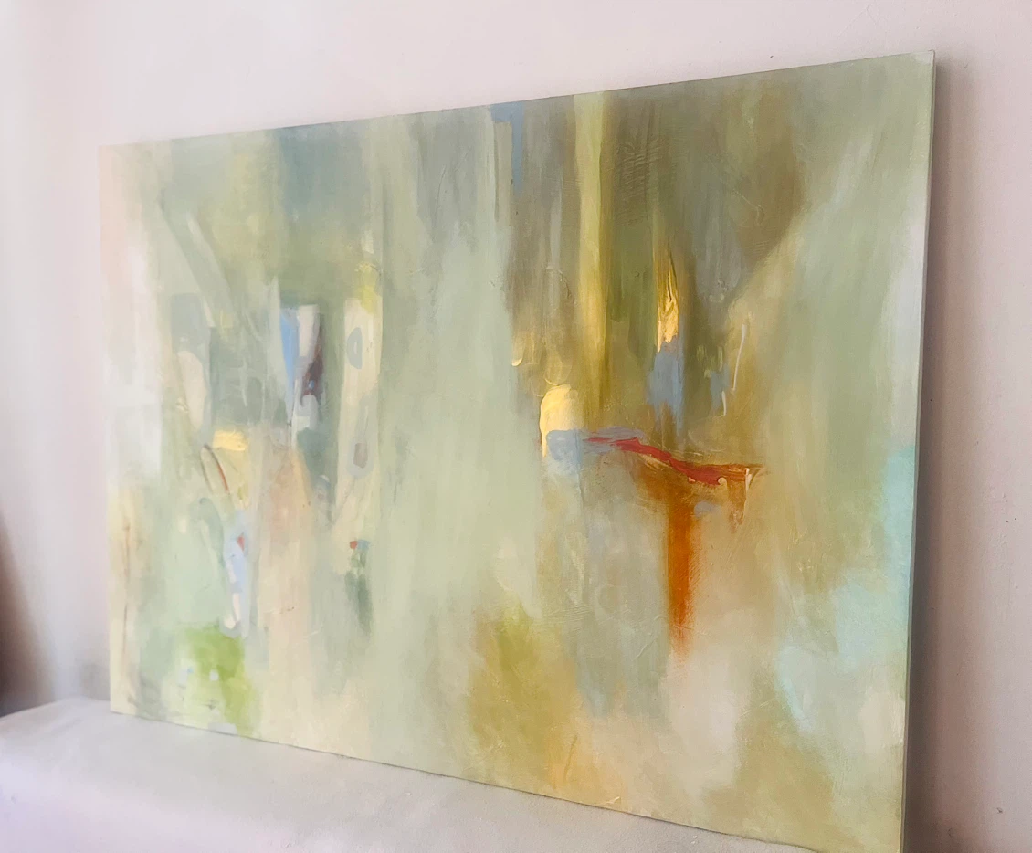 Abstract Landscape Painting 30 x 40”