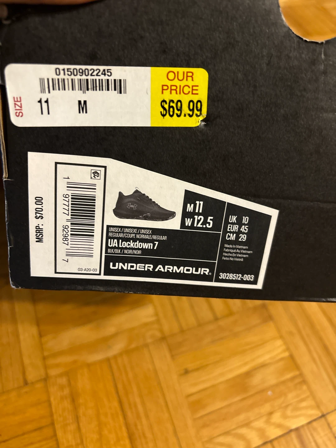 Under Armour UA Lockdown 7 Basketball Shoes - photo 2