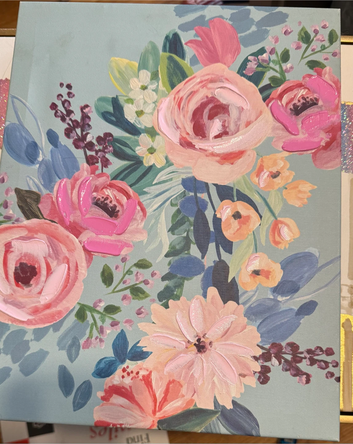 Floral Canvas Art