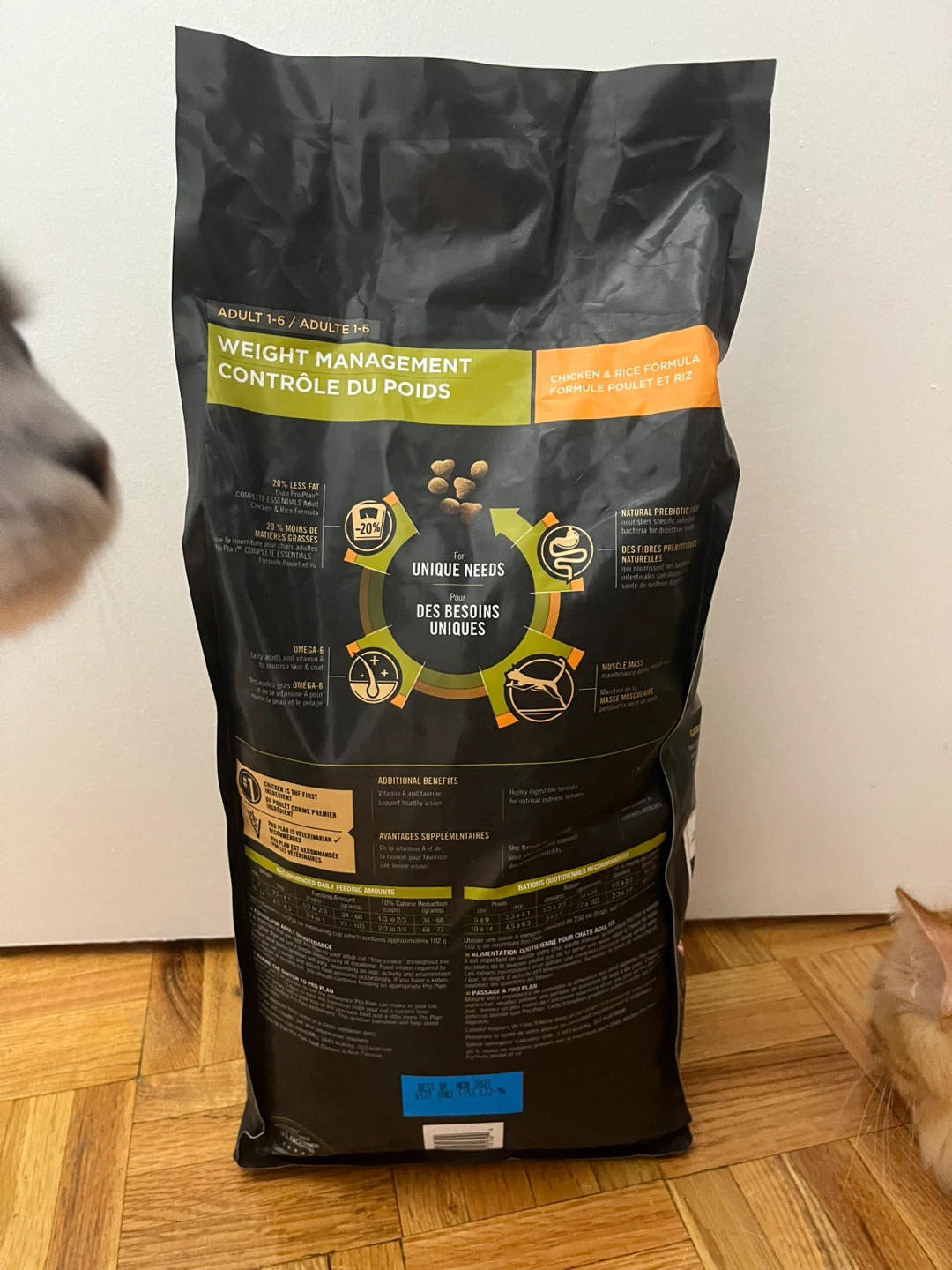 Purina Pro Plan Cat Food, Weight Management, Chicken & Rice 7lb - photo 2
