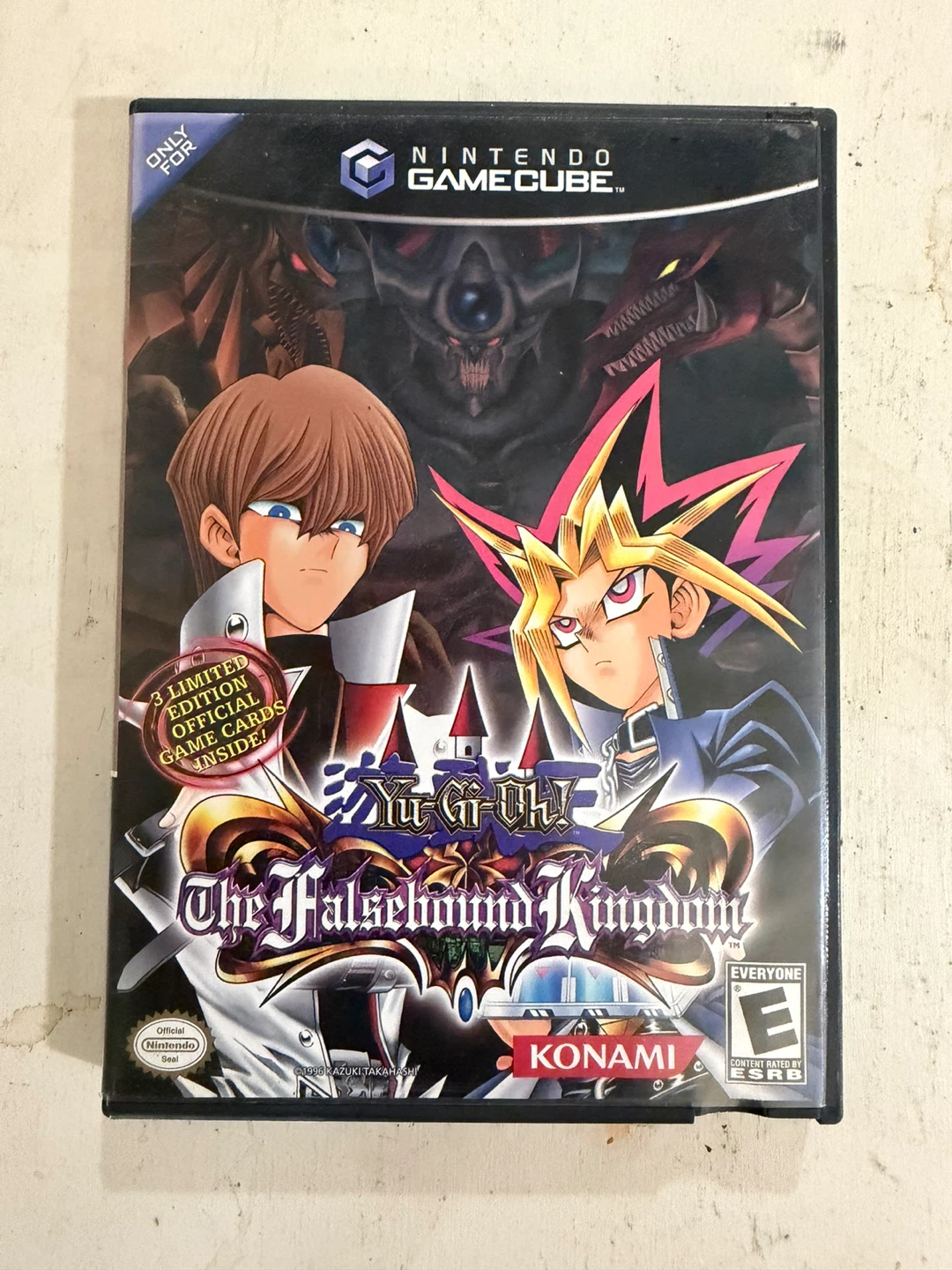 Yu-Gi-Oh! The Falsebound Kingdom GameCube Complete CIB
