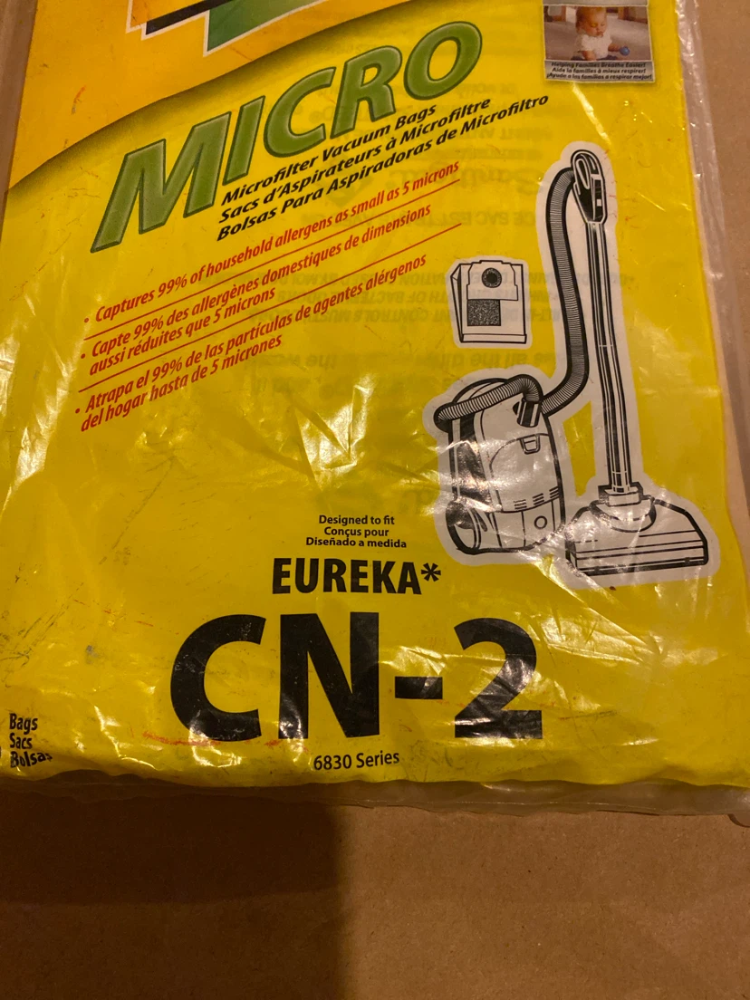 Endust Micro Filter Vacuum Bags CN-2 for Eureka 6830 Series - photo 3