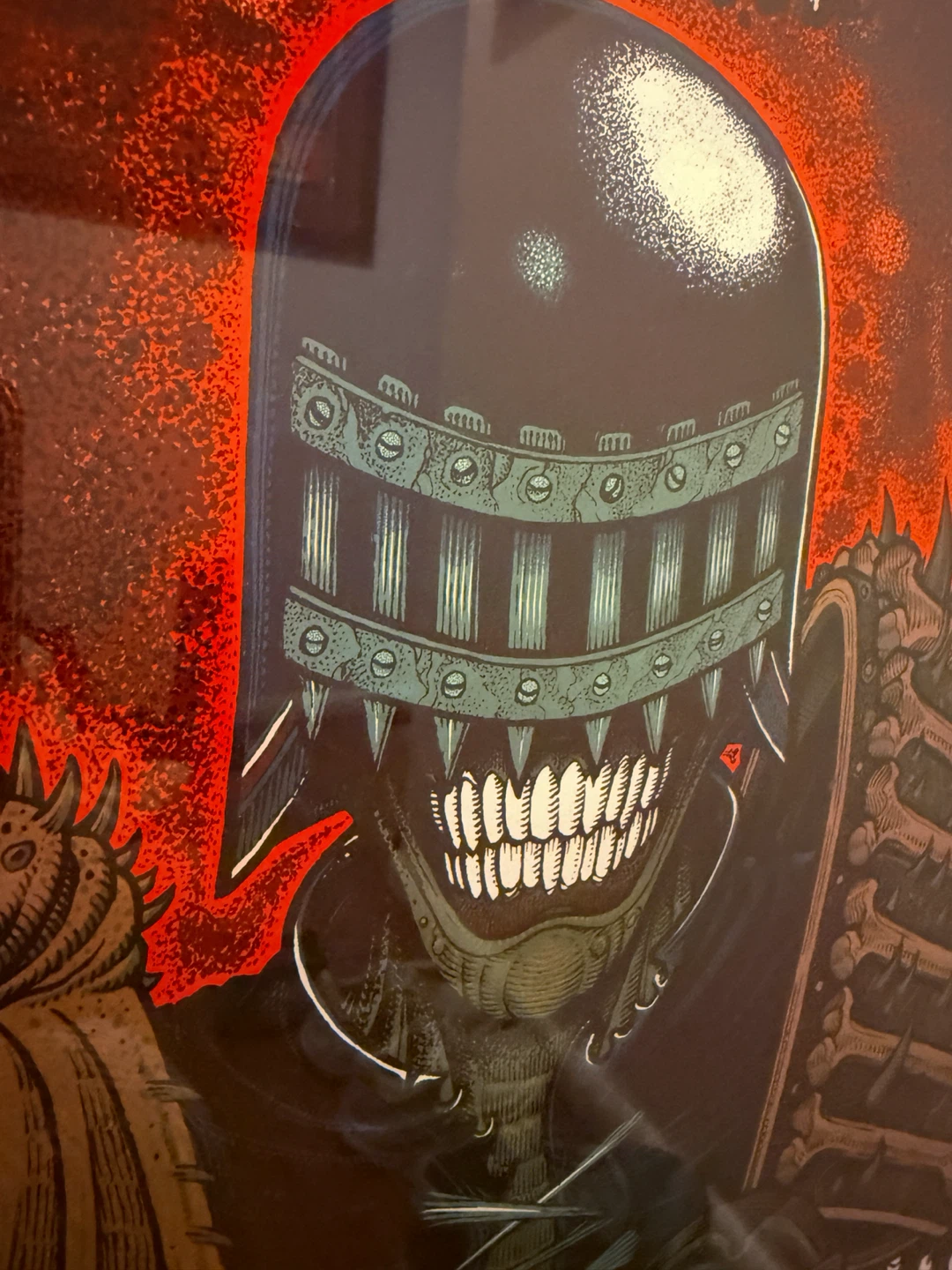 Mondo Judge Death screen print by artist Florian Bertmer 112/225 - photo 3
