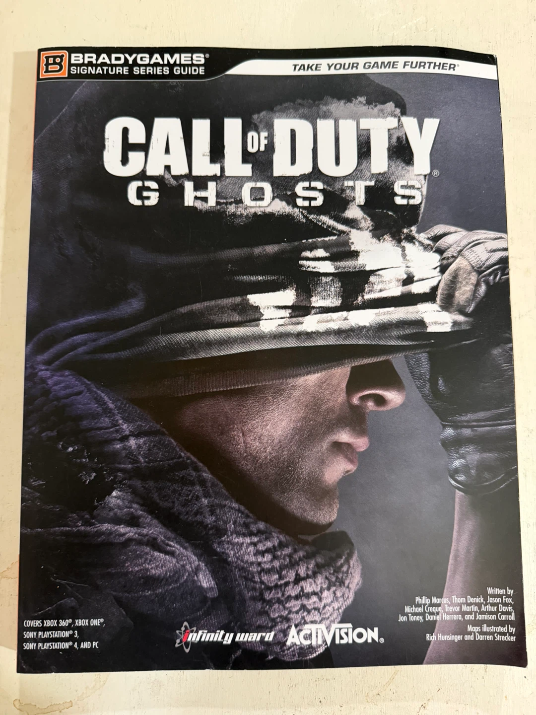 Call of Duty Ghosts Strategy Guide BradyGames Paper Back
