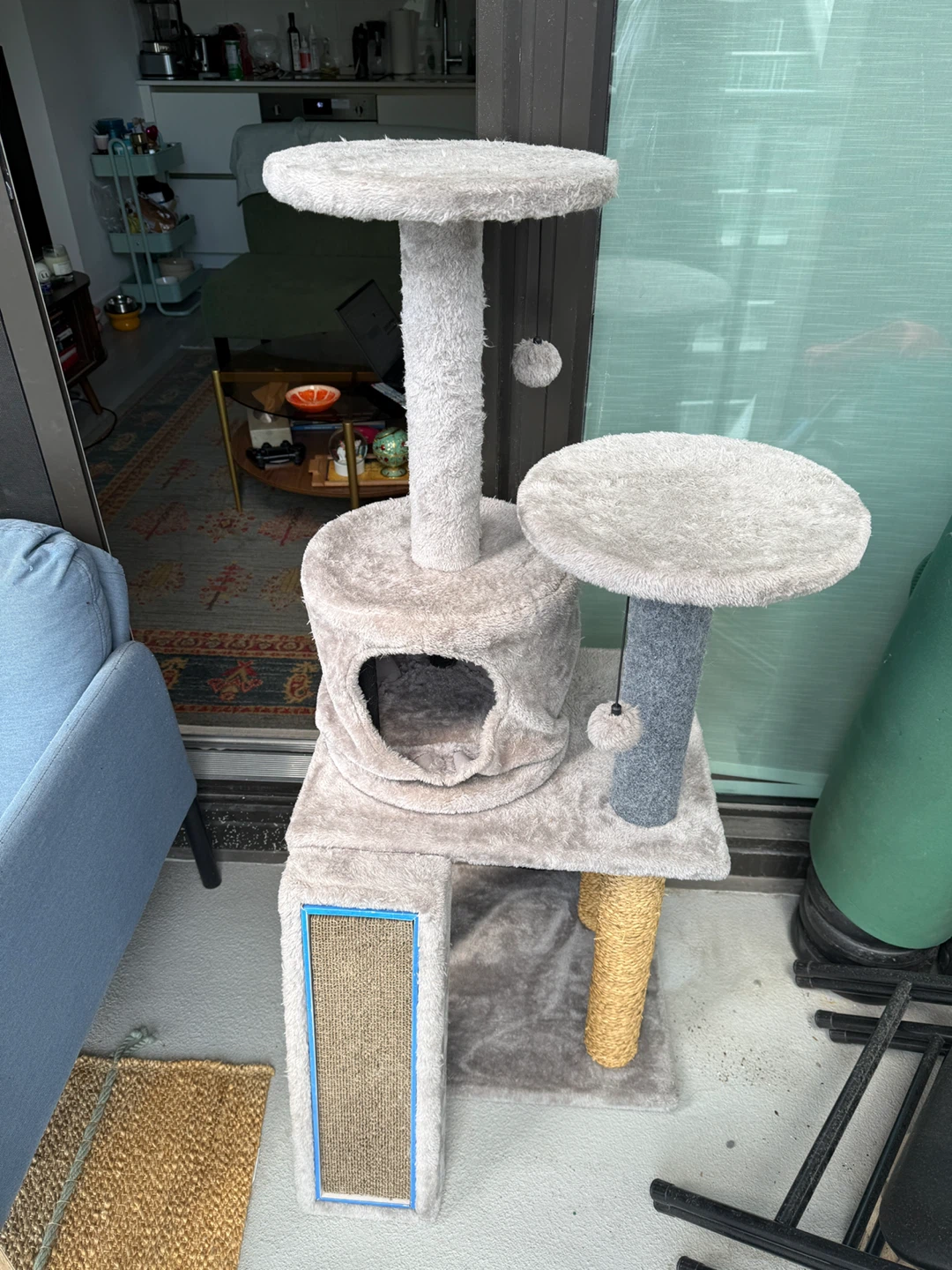 Multi-level Cat Tree with Scratching Post - photo 2