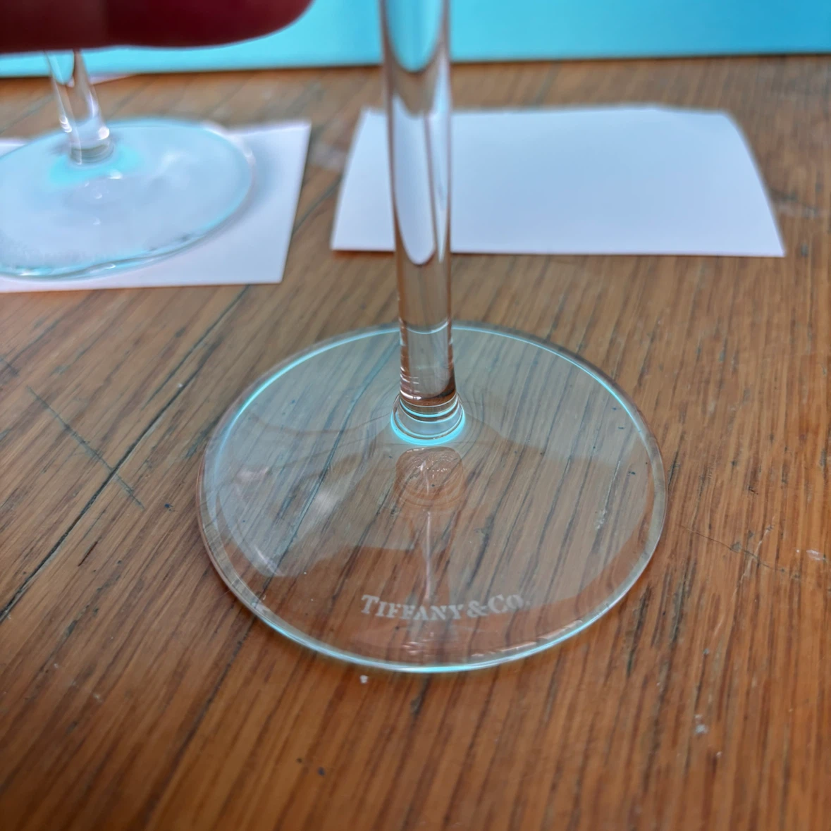 Tiffany & Co. Crystal Champagne Flutes (Set of 2) - photo 2