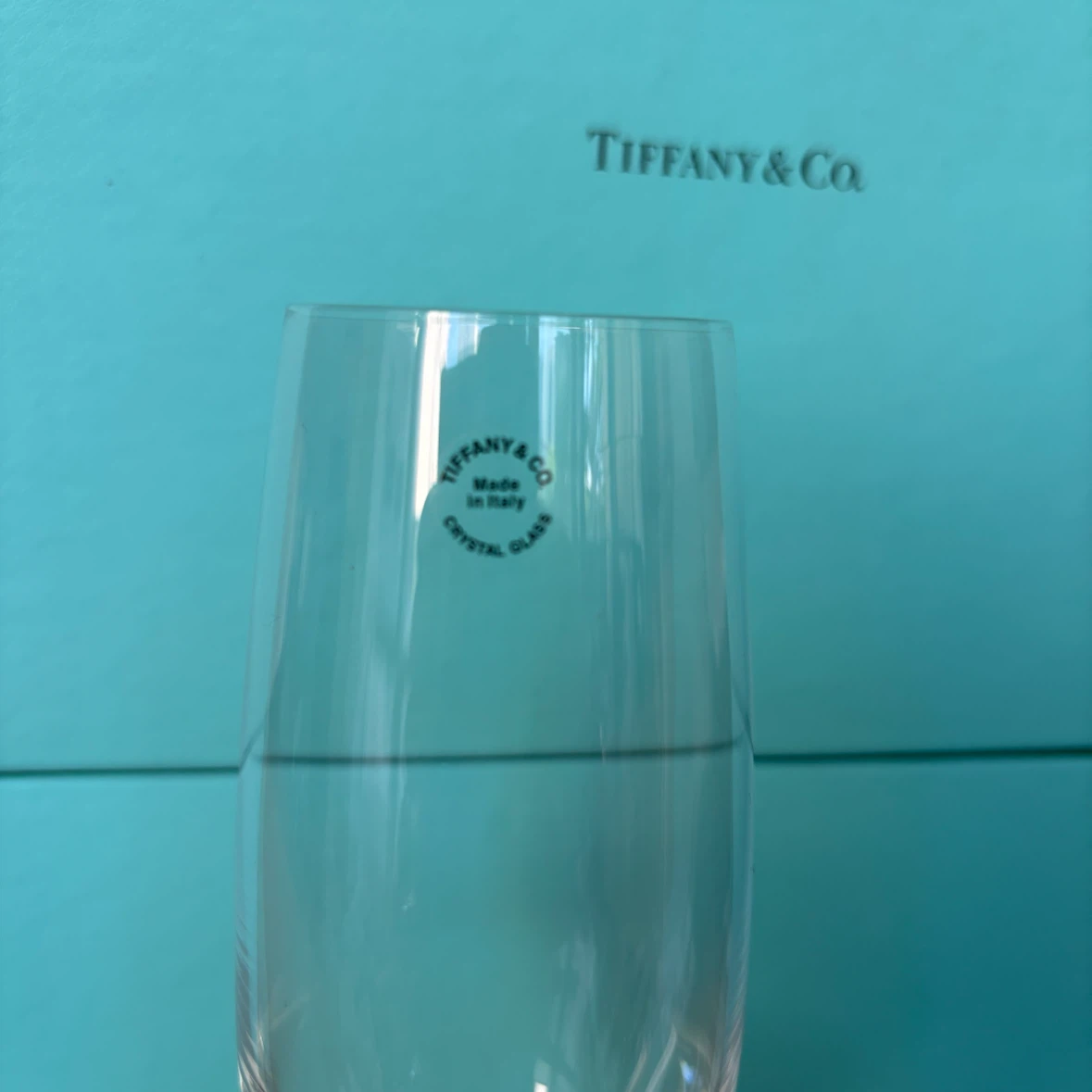 Tiffany & Co. Crystal Champagne Flutes (Set of 2) - photo 3