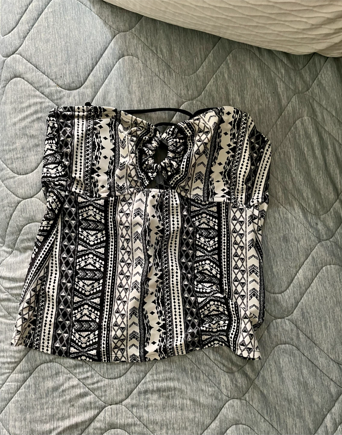 Women's Tribal Print Tankini Top - photo 2