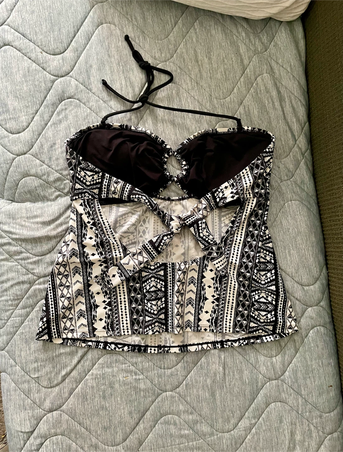 Women's Tribal Print Tankini Top - photo 3