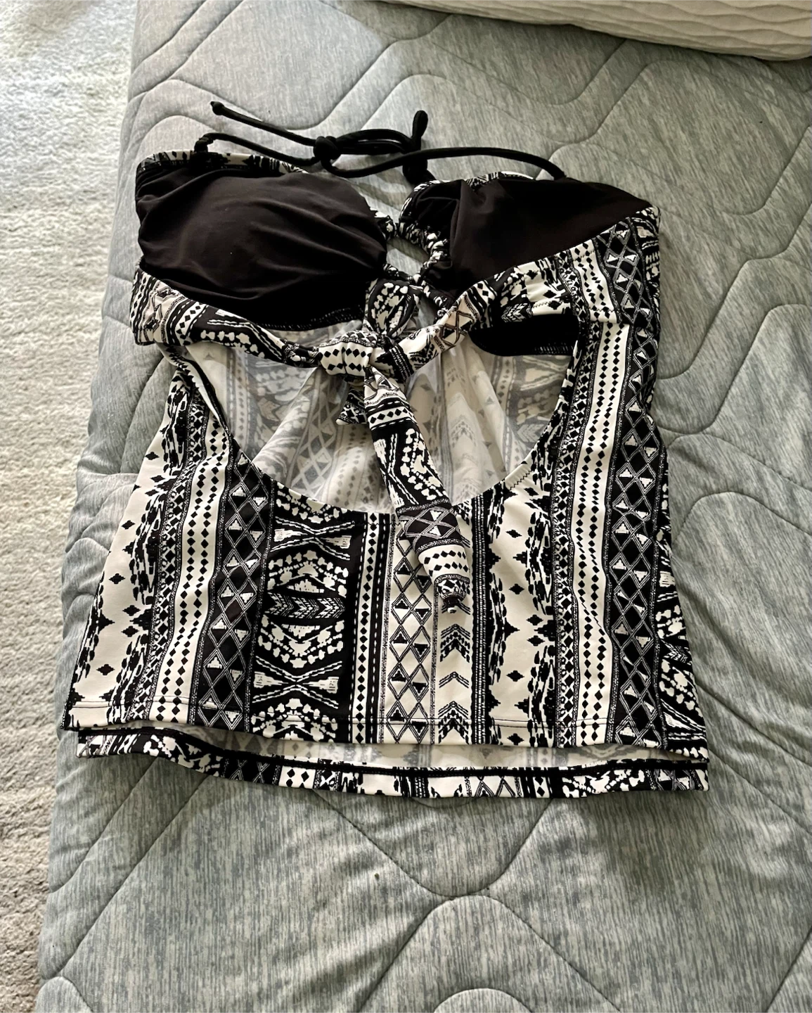 Women's Tribal Print Tankini Top - photo 4