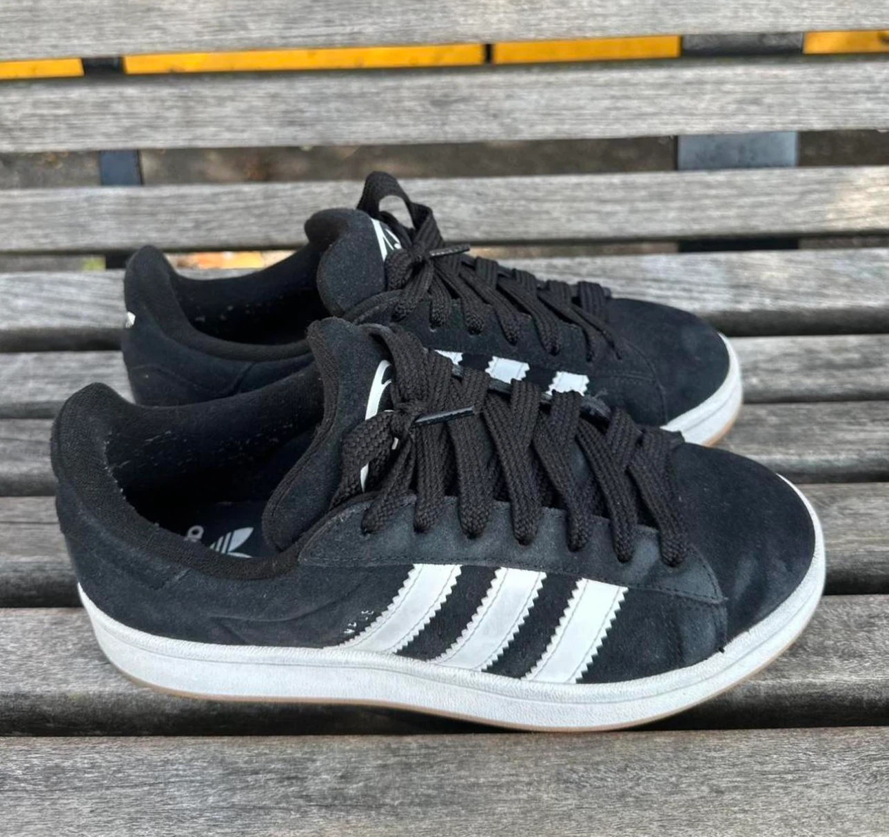 Adidas Campus Black Suede Sneakers - photo 3