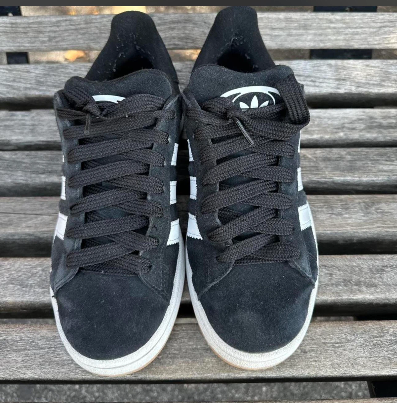 Adidas Campus Black Suede Sneakers - photo 4