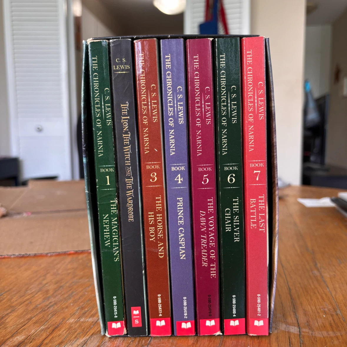 The Chronicles of Narnia Complete Book Set by C.S. Lewis