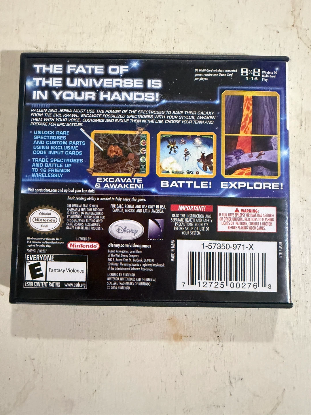 Spectrobes Nintendo DS CIB Game Complete with Manual - photo 2