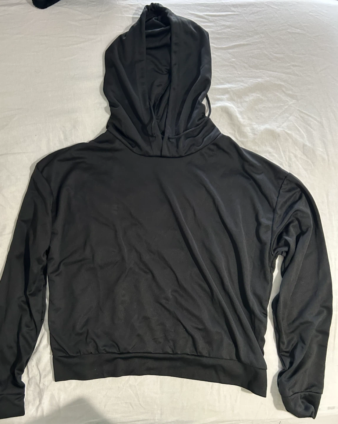 Black Hoodie with "FREEDOM FREEDOM" graphic