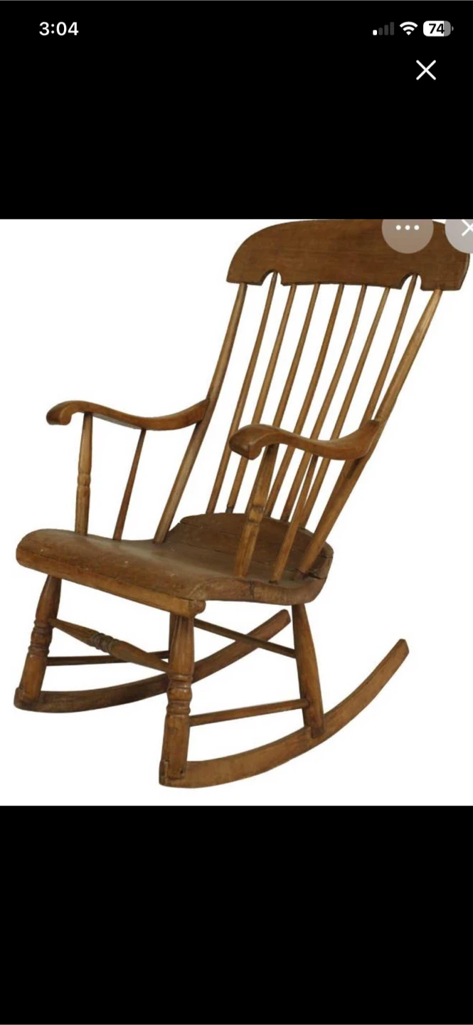 Wooden Rocking Chair