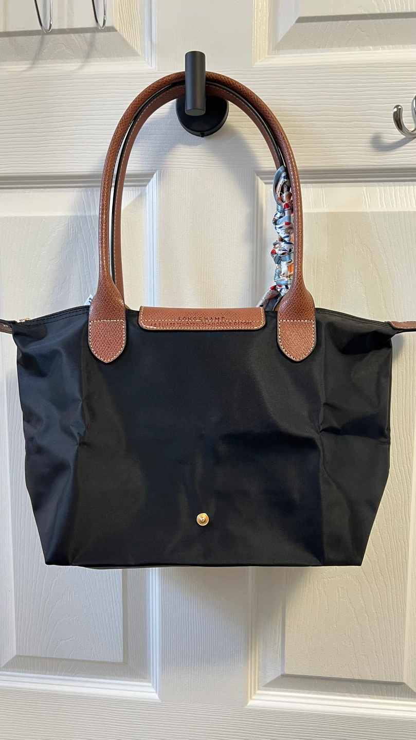 Medium black tote bag - photo 2