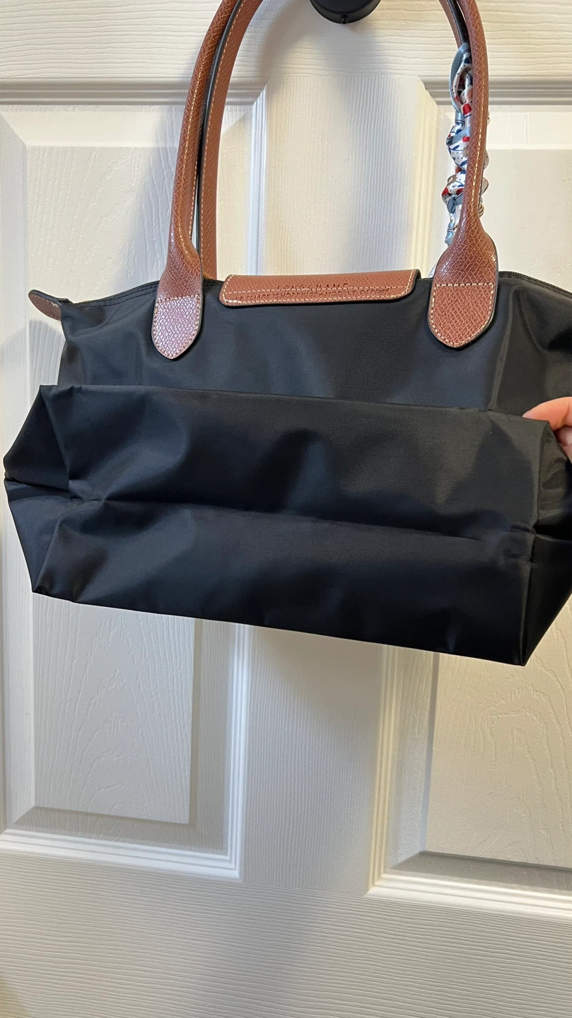 Medium black tote bag - photo 4