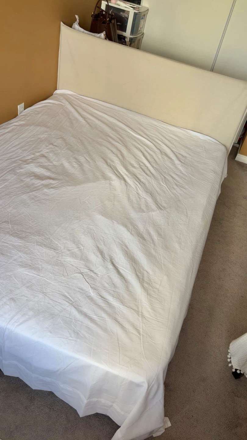 IKEA Bed Frame - Full/Double Size (Like New!) WITH Mattress