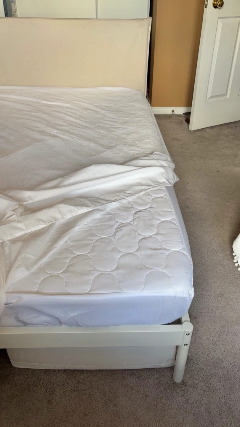 IKEA Bed Frame - Full/Double Size (Like New!) WITH Mattress - photo 2