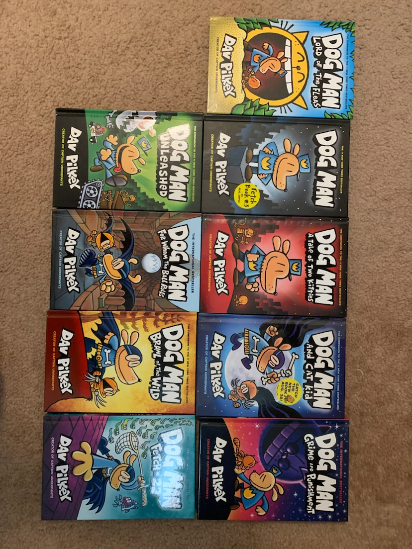 Dog Man Book Series Collection - photo 2