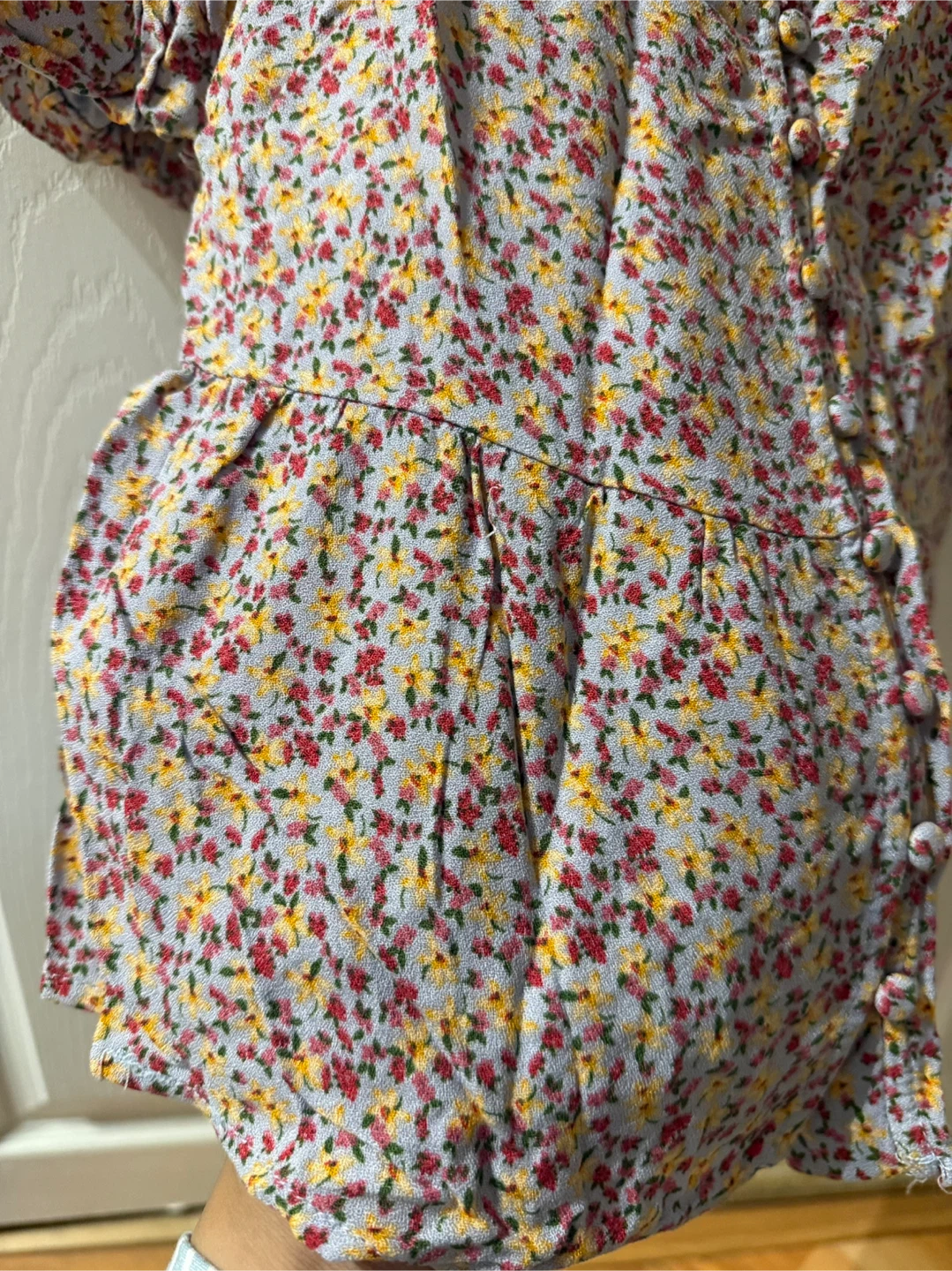 Floral Puff Sleeve Blouse - photo 4