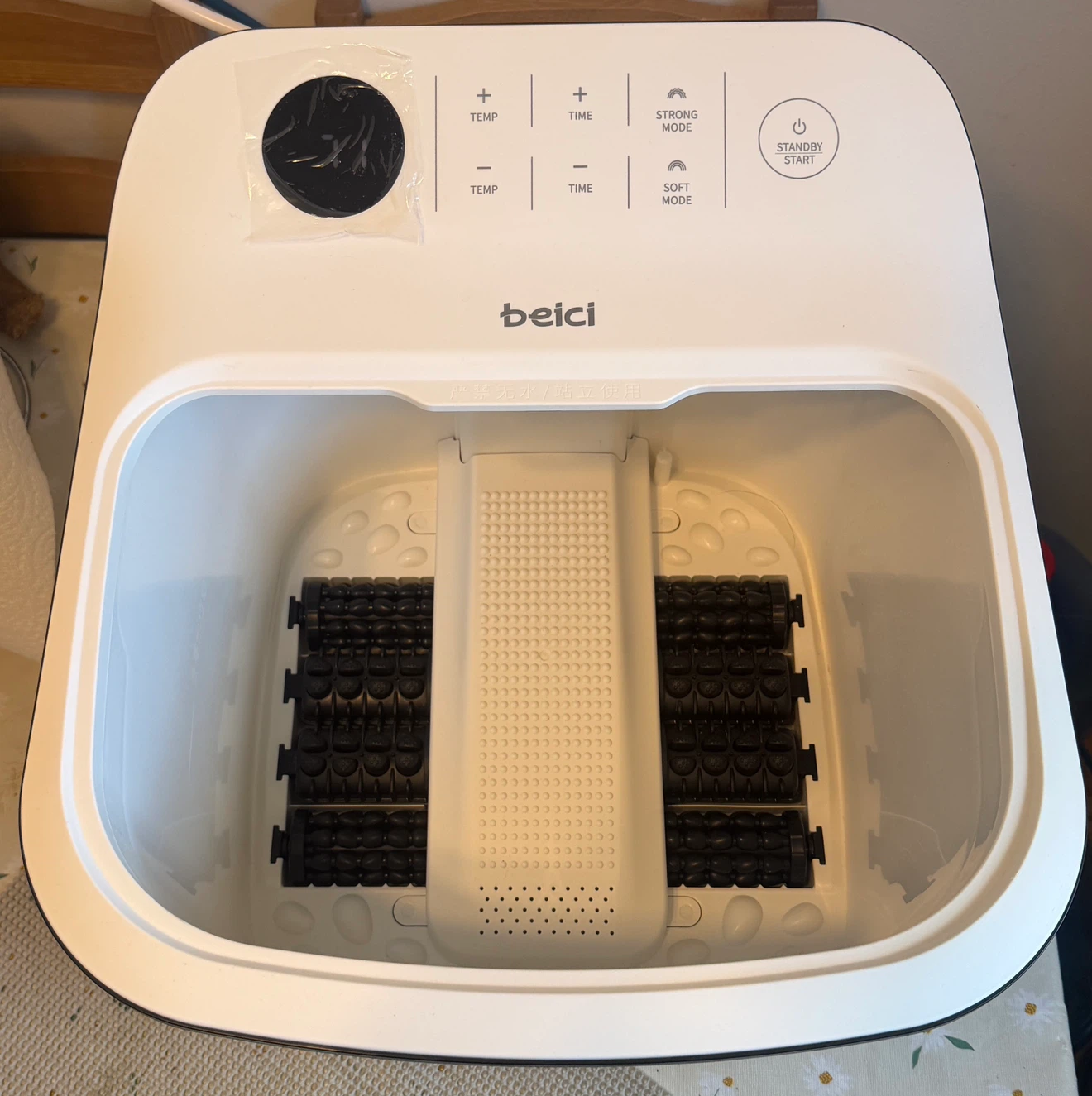 Beici Heated Foot Spa Bath Massager w/ Massage Rollers