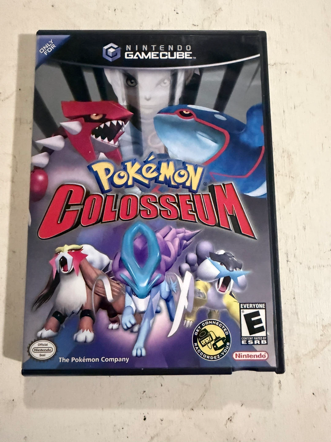 Pokemon Colosseum Nintendo GameCube Game Case & Manual
