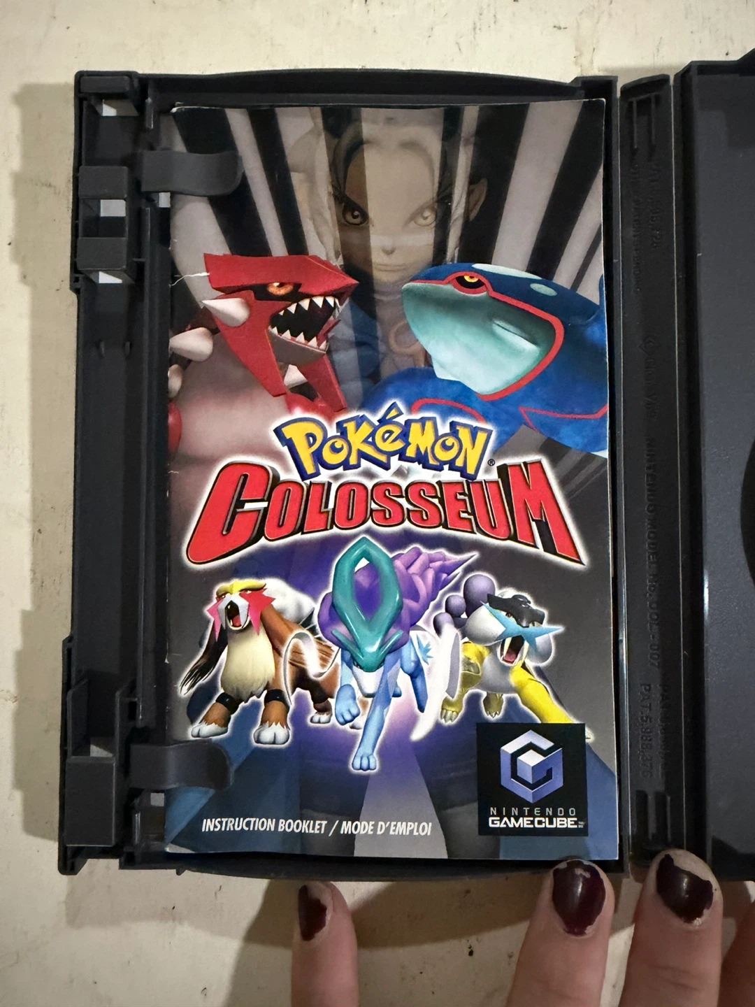 Pokemon Colosseum Nintendo GameCube Game Case & Manual - photo 3