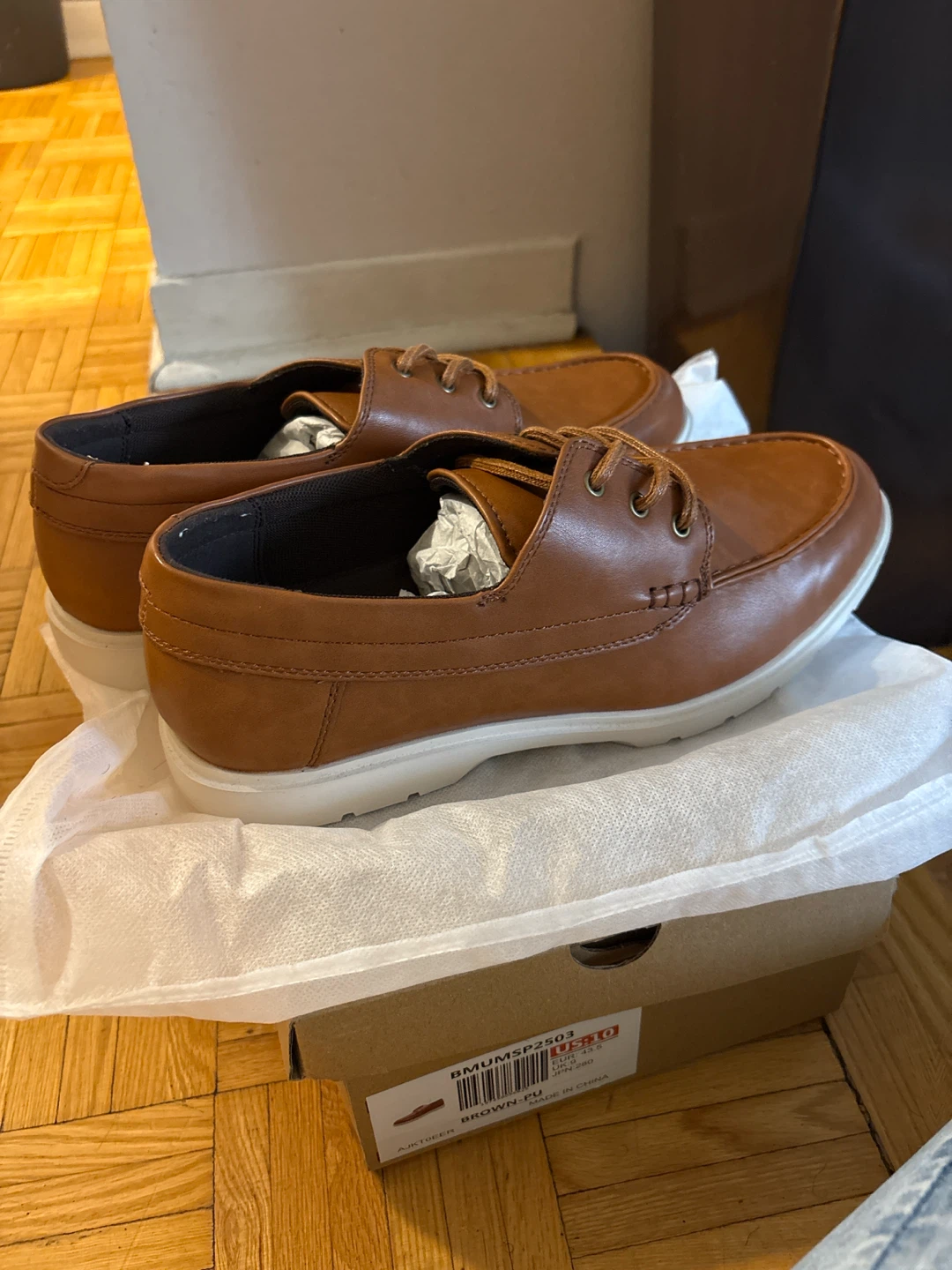 Bruno Marc Men's Boat Shoes - Brown US 10 - photo 4
