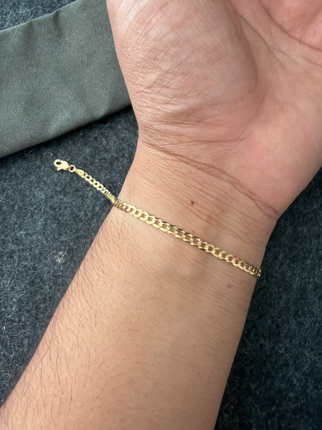 14K Solid Gold Bracelet 7’ inch - photo 3