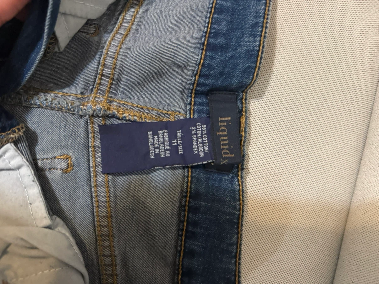 Distressed Denim Shorts - photo 2