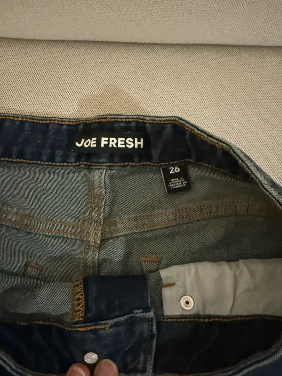 Blue Denim Shorts - photo 3