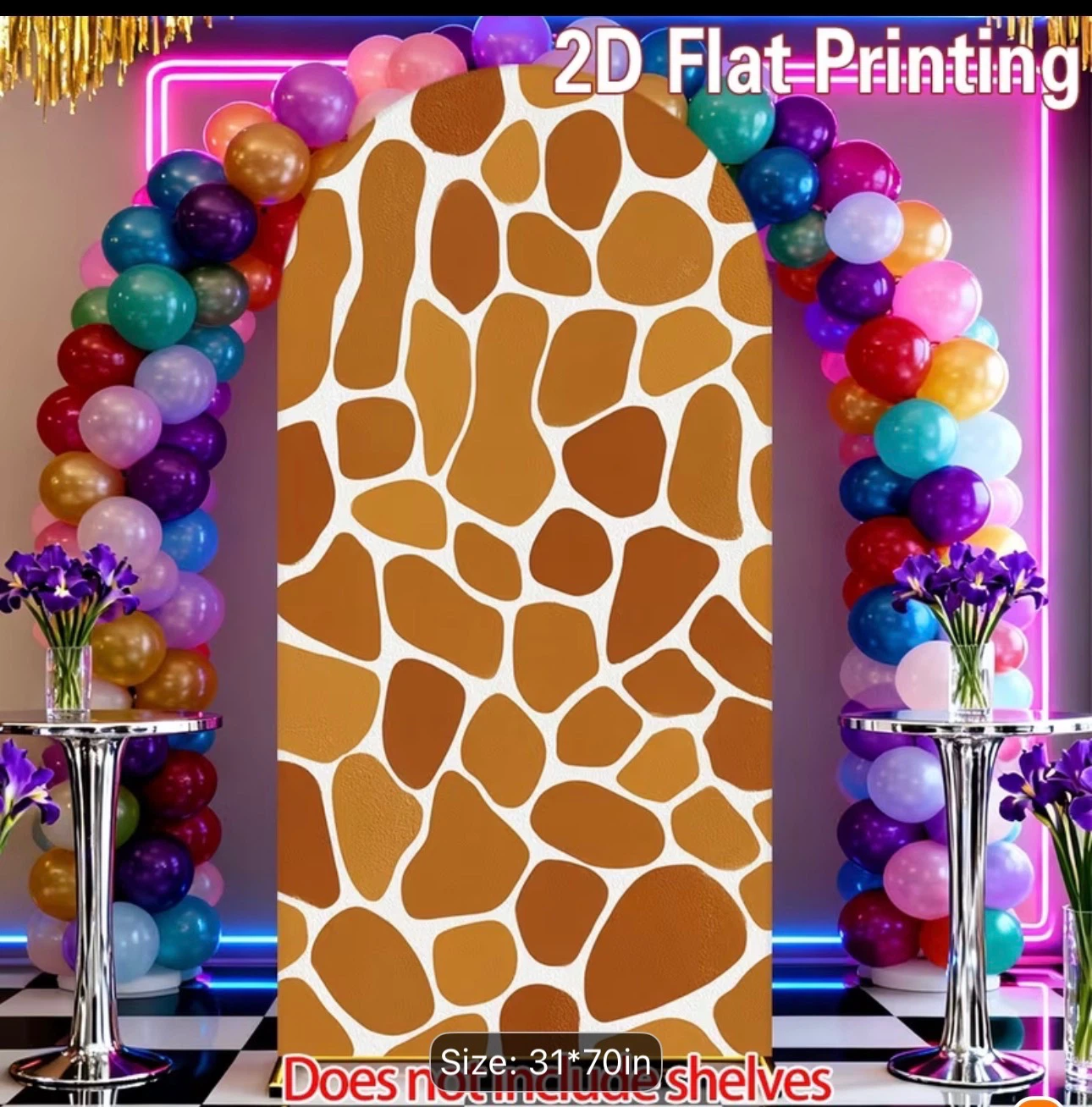Rentals Arch Backdrop Cover - Various Sizes & Styles