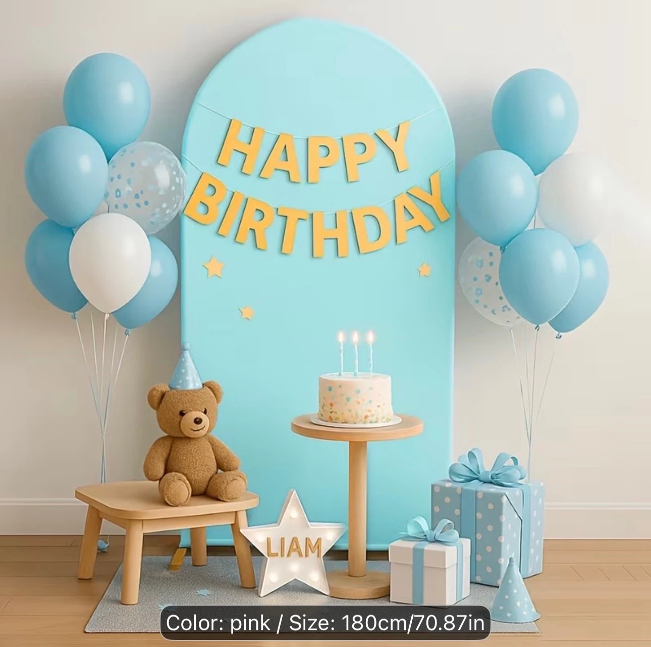 Rentals Arch Backdrop Cover - Various Sizes & Styles - photo 3
