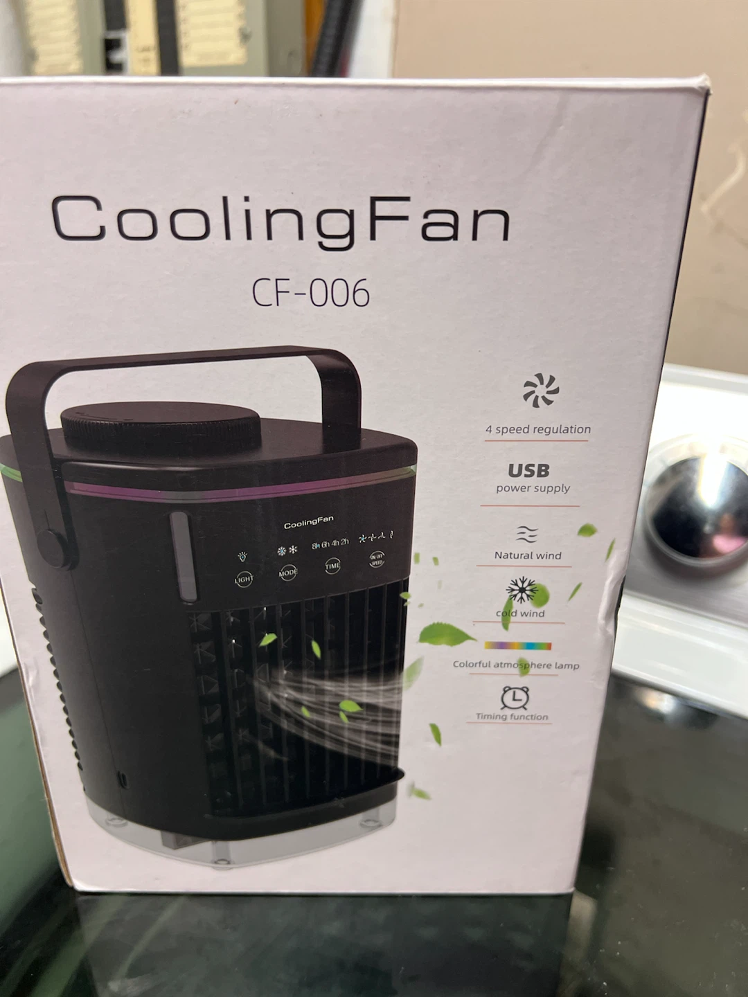 Cooling Fan CF-006 Portable USB Personal Fan