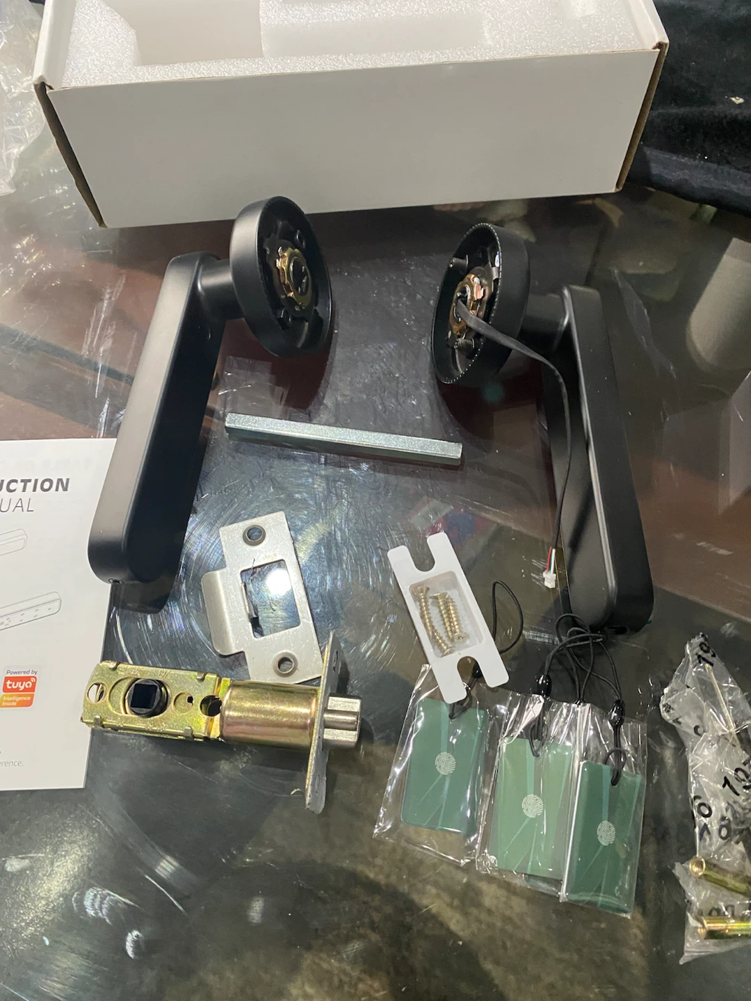 OKOED Smart Fingerprint Door Lock - Black - photo 3