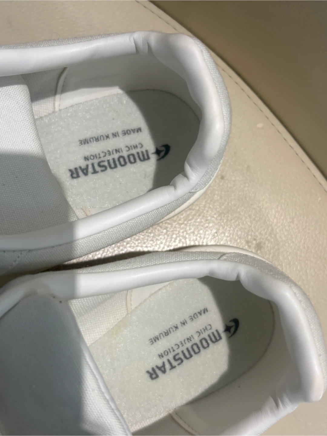 [Brand New] Moonstar Canvas Sneakers 24cm  7K- White - photo 2