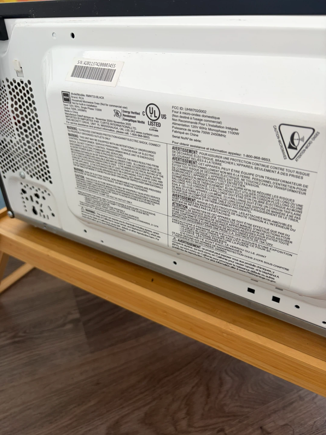 RCA Microwave - photo 4