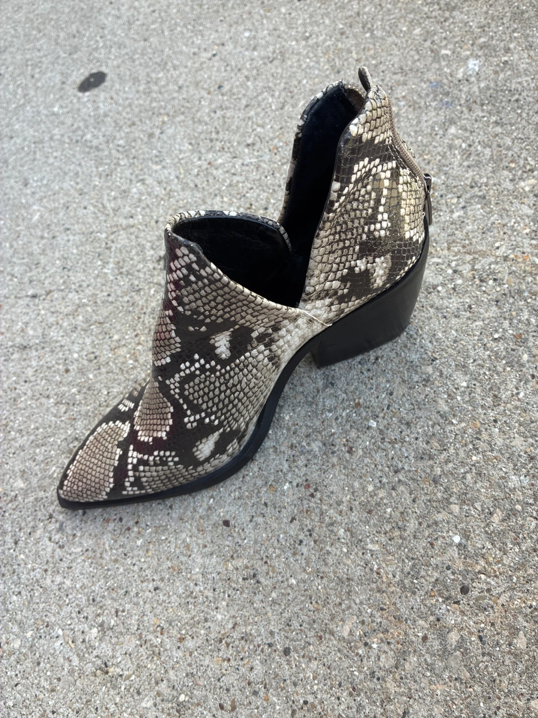 Vince Camuto Snake Print Booties - photo 2