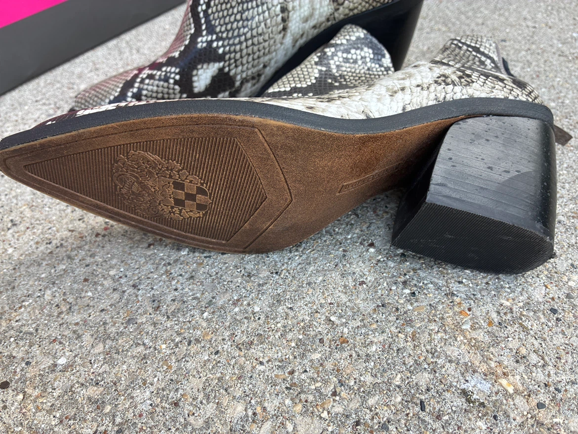 Vince Camuto Snake Print Booties - photo 3