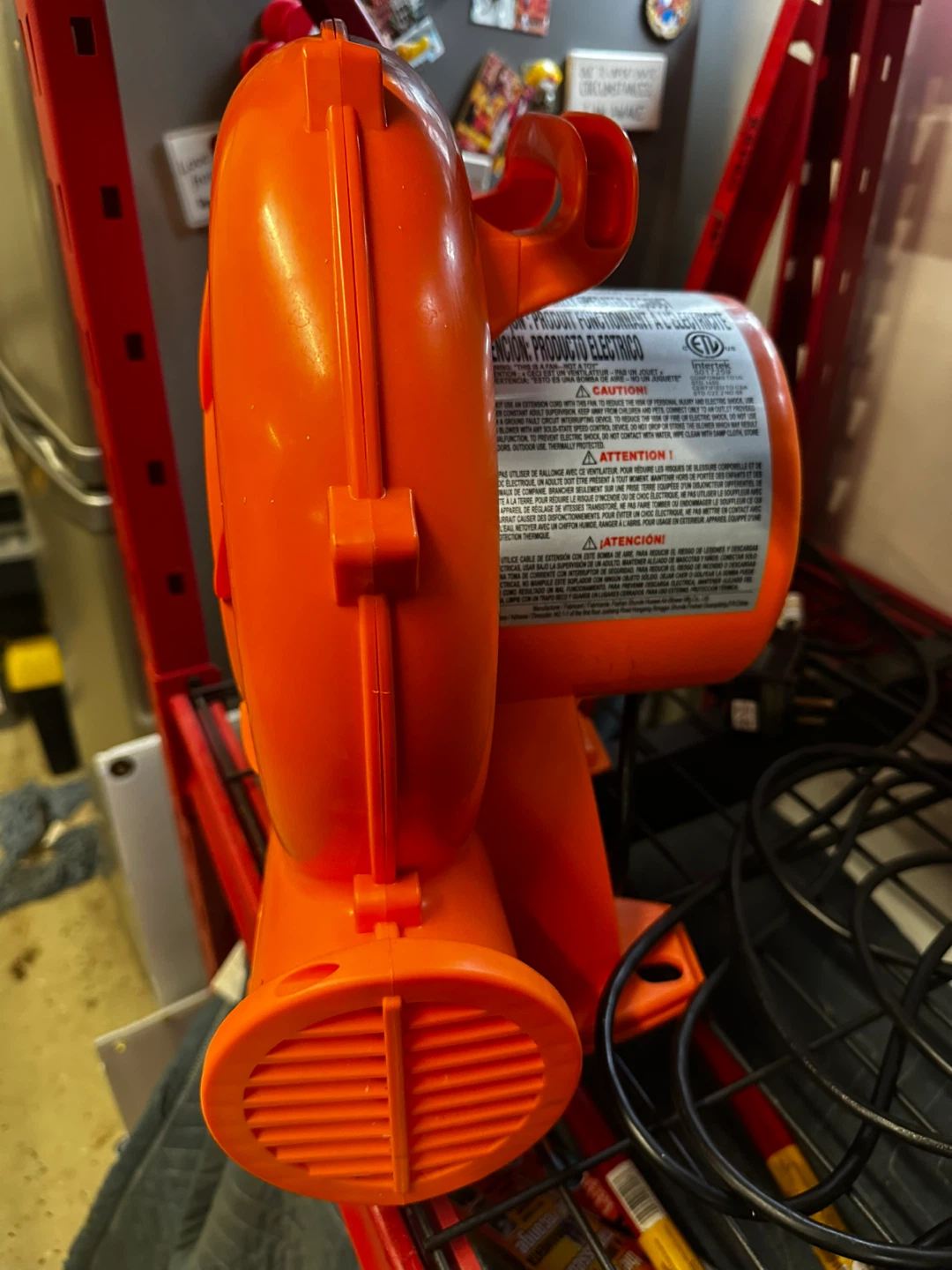 Orange Electric Air Blower JW-3L - photo 3