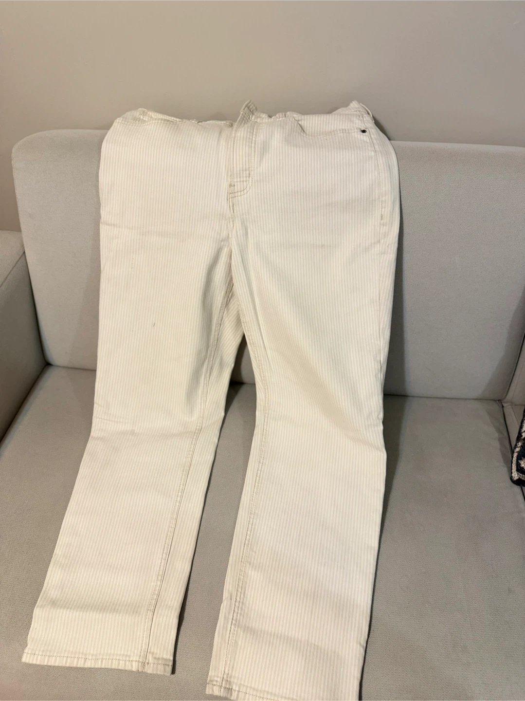 Cream Pants