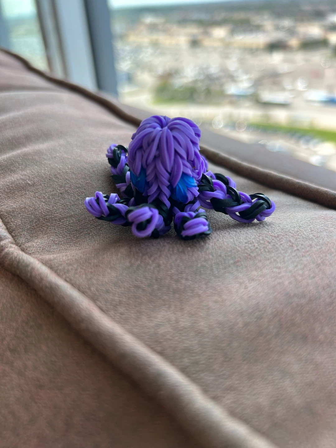 Handmade Loom Band Octopus Pencil Topper